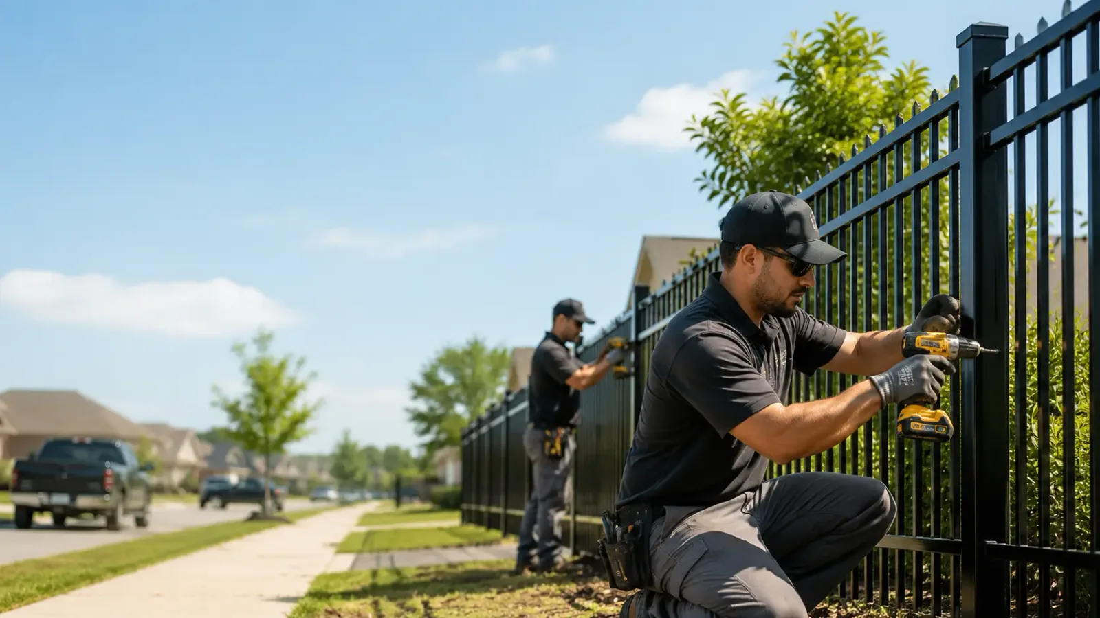 Metal Fence Installation in Charter Oak, IA